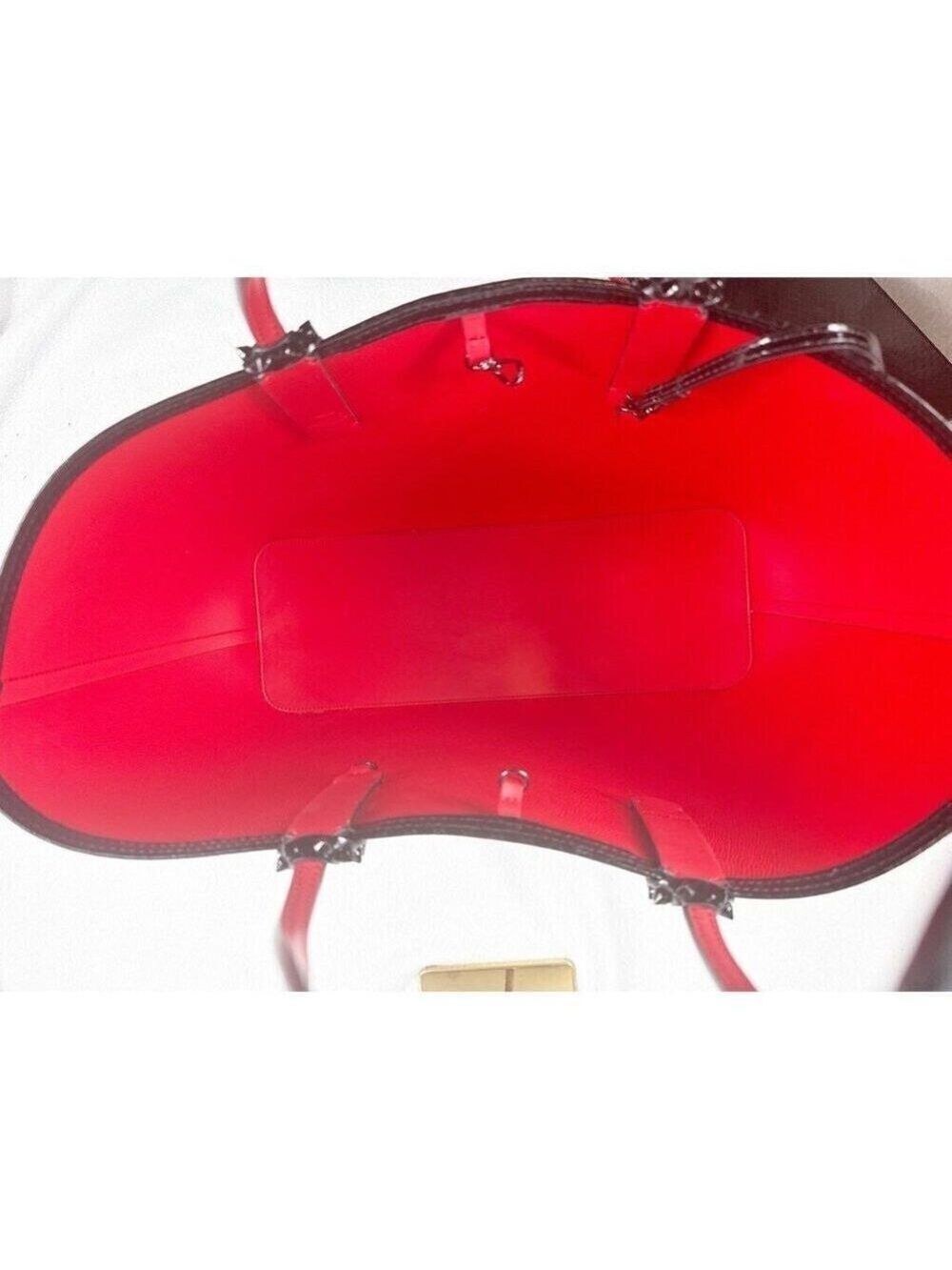 Christian Louboutin Cabata Birdy Patent Tote-Rare & Stunning - Picture 5 of 16